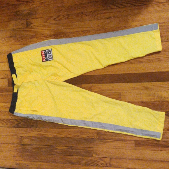 Tommy Hilfiger Kith Sailing Gear Yellow Pants - Picture 1 of 7